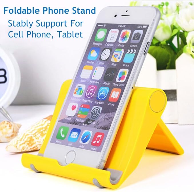 Adjustable Foldable Cell Phone Stand - Image 2