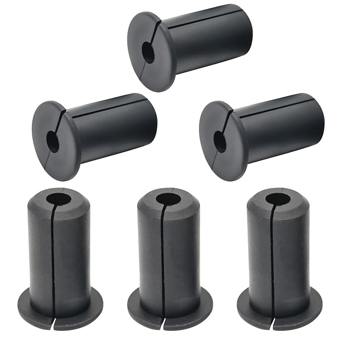 6pc Starlink Cable Grommet 3/4" Silicone Waterproof Wall Hole Pass Through by EASYEAH