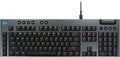 Logitech G915 X Wired Mechanical Gaming Keyboard, Double-Shot PBT Keycaps by LogitechG