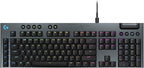 Logitech G915 X Wired Mechanical Gaming Keyboard, Double-Shot PBT Keycaps by LogitechG
