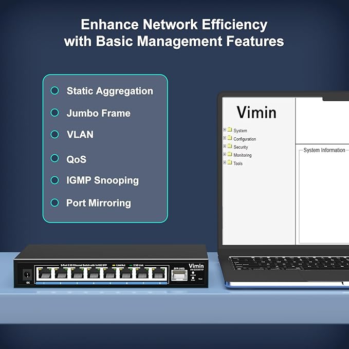 8 Port 2.5G Web Managed Ethernet Switch - Image 7