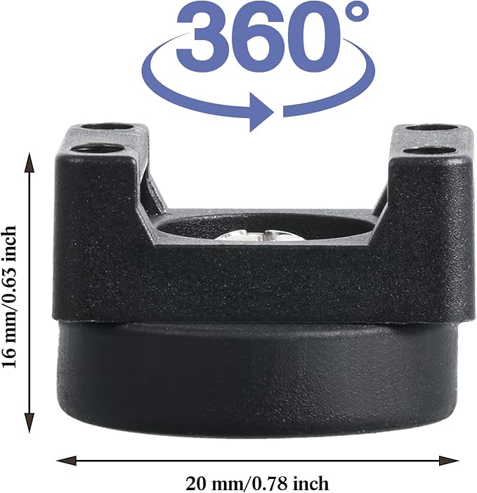 Yookeer 250 Pieces Magnetic Zip Tie Mount Multipurpose Cable Holder Magnets - Image 4