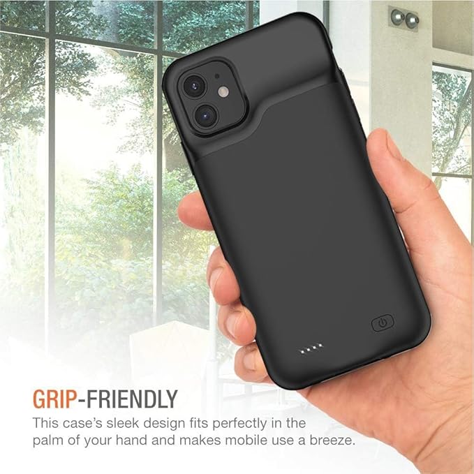 Battery Case for iPhone 11, 7000mAh Slim Portable Rechargeable Smart Protective - Image 7