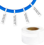 100 Pcs Cable Labels by PUQU