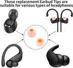 Earbud Tips Ear Bud Tips Soft Anti Slip Washable and Reusable Silicone - Image 3