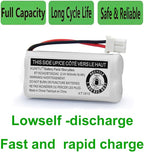 XUNTU BT162342/BT262342 2.4V 600mAh Ni-MH Cordless Phone Battery Pack - Image 5