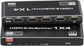 HDMI 2.0 Splitter 1 in 4 Out, LUKFOCAB 1x4 HDMI Splitter 4K@60Hz 8:8:8 HDR by ConnecttoEverything