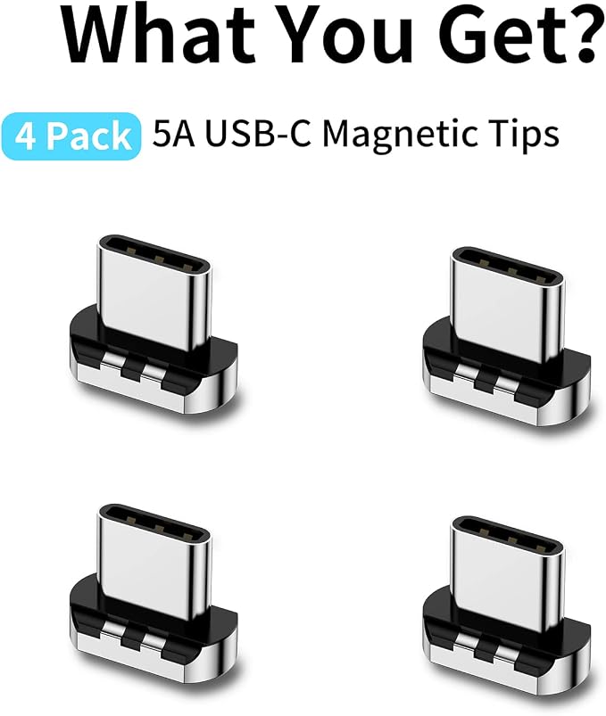 Magnetic Connector Tips Head for USB-C Android Devices, only Compatible 5A - Image 7