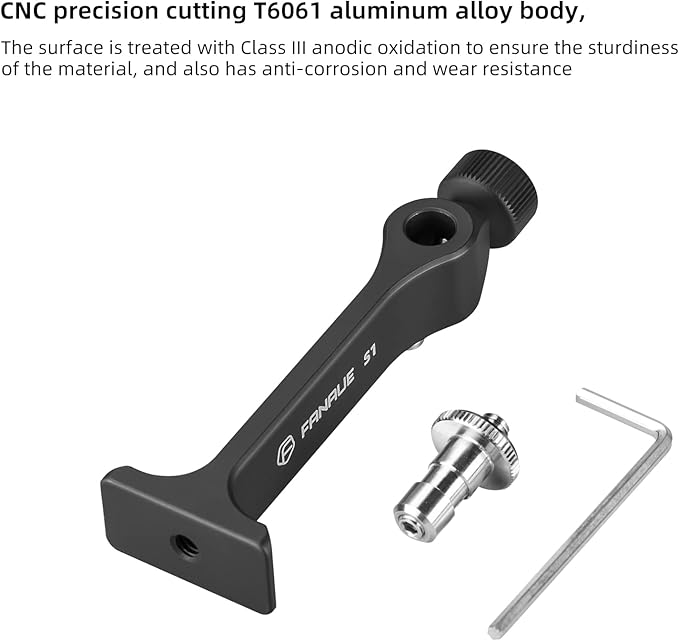Binocular Tripod Adapter, Binocular Mount 1/4 Inch Threading Mount Aluminium - Image 5