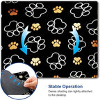 Hokafenle Mouse Pad, Cute Dog Paw Mouse Pad Design, Mouse Mat Square Waterproof - Image 6