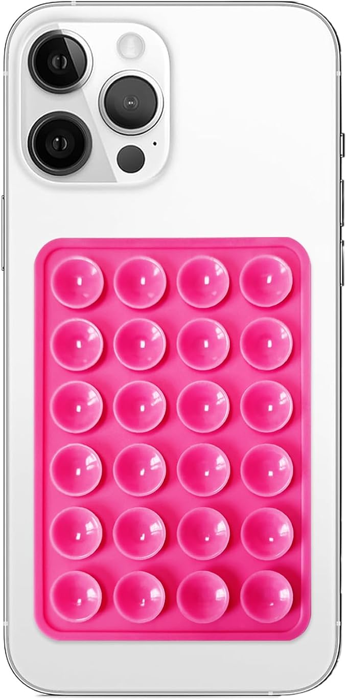 Silicone Suction Phone Case Mount, Non Slip Sticky Phone Grip by Galundge