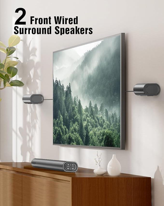 Hiwill 4.1ch Sound Bar with Dolby Atmos, 300W Sound Bar - Image 5
