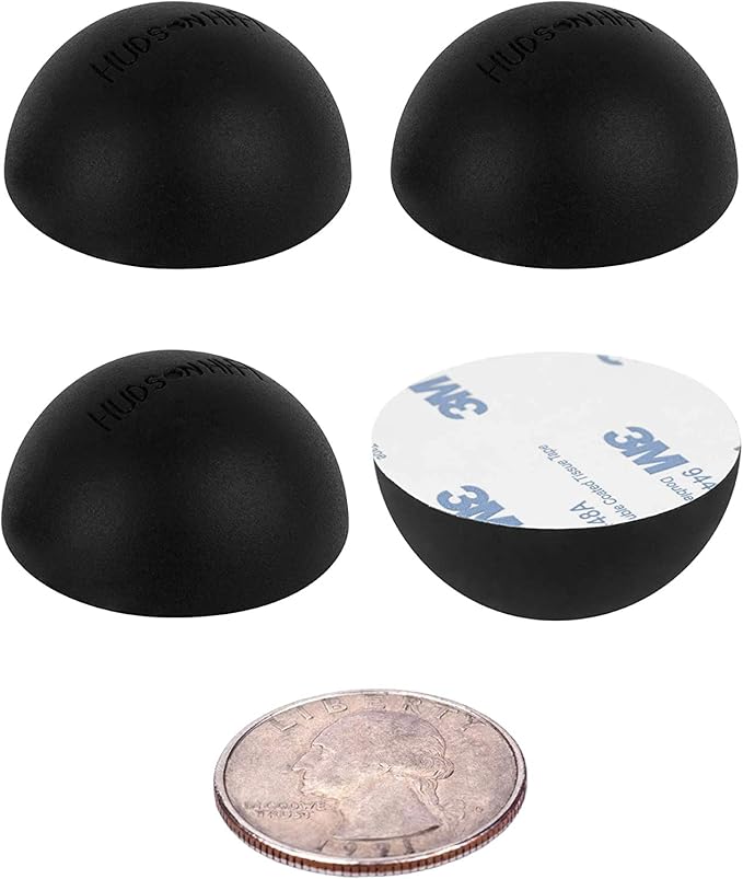 1.25" Platinum Silicone Speaker Isolation Pads by HudsonHi-Fi
