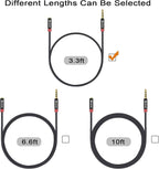 Devinal 3.5mm TRRS Headphone Extension Cable, 1/8" inch Female 4-Pole to Male - Image 2