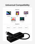 Belkin USB-C to Ethernet Adapter, Gigabit Ethernet Port Compatible w/ USB-C - Image 6