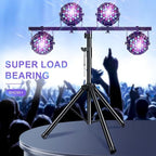 DJ Light Stand Heavy Duty Par Can Tripod T-Bar Stage Lights Stand Adjustable - Image 4