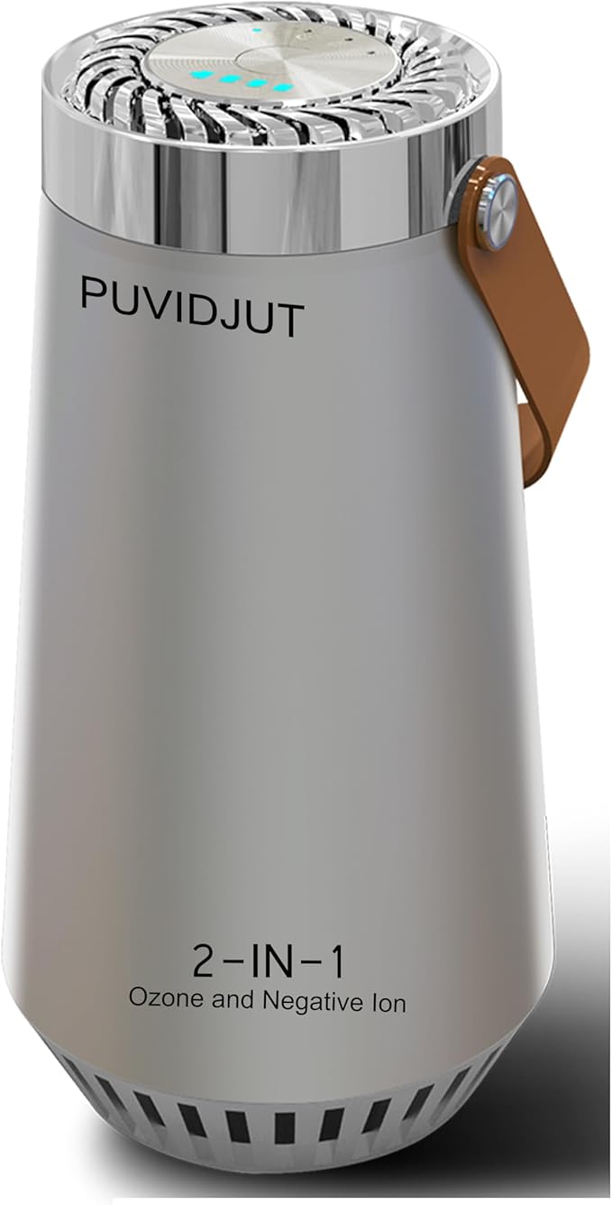 2 in 1 Car Air Purifier-Air Ionizer Plus Ozone Machine-Clean Odor, Smoke Smell by PUVIDJUTMEDITATIONMACHINE