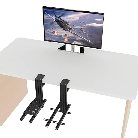 Hikig 2 Set Desk Mount for Flight Sim Game Joystick, Throttle and HOTAS Systems - Image 8