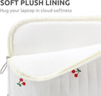 Puffy Laptop Sleeve 13-15.6 Inch Cute Quilted Laptop Protective Case Padded - Image 4