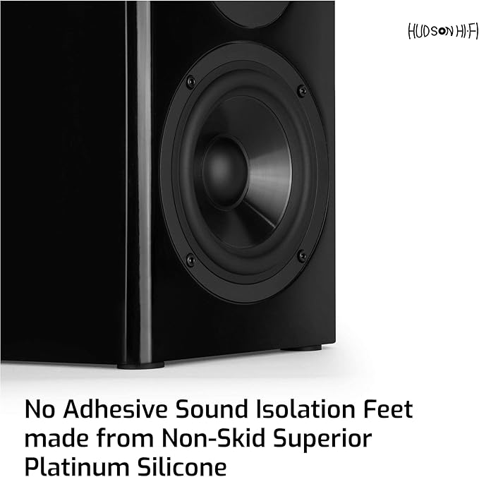 Hudson Hi-Fi 1" Platinum Silicone Isolation Dot, Non-Skid Isolation Feet - Image 4
