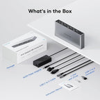 Displaylink Docking Station, PULWTOP USB C DisplayLink Dock Triple Displays - Image 7
