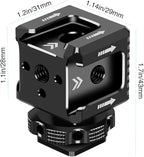 3 Port Cold Shoe Mount with 1/4"-20 Thread - Image 4