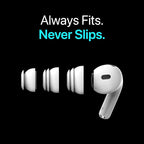 Premium Multi-Flange Eartips for AirPods Pro 1&2 – Always Fits, Never Slips - Image 2