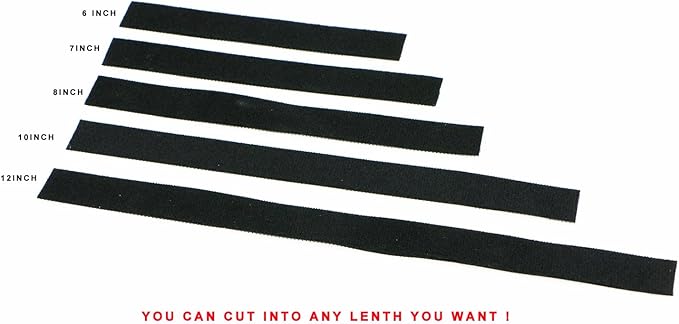 Pasow fastening tape Cable Tie Double Side Nylon Power Wire Management 3/4Inch - Image 6