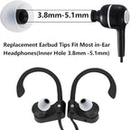Silicone Replacement Earbud Tips Earbud Covers Fit - Image 3