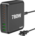780W USB C Charger Block Fast 10-Port USB C Charging Station GaN PD 120W Laptop by GUSISHU