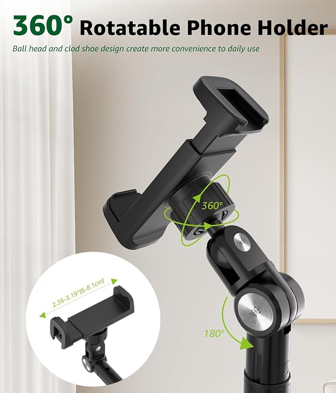 Phone Floor Stand, Overhead Phone Mount - Image 4