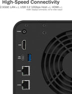 TERRAMASTER F4-424 Pro NAS Storage - Image 4