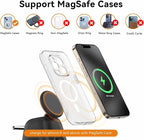 2025 Magnetic Wireless Charging Station, 15W Mag-Safe Charger Stand - Image 6