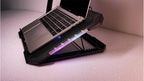 RGB Gaming Laptop Cooling Pad 17-12Inch 4FansFit Apple MacBook Laptop Fan - Image 5