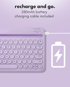 Macally Small Wireless Bluetooth Keyboard - Image 6