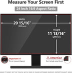 24 Inch Computer Privacy Screen Shield - Image 2