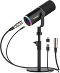 TONOR XLR/USB Gaming Mic, Dynamic Microphone by TONOR