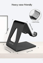 Cell Phone Stand for Desk, Desktop Phone Holder, Aluminum Mobile Phone Stand - Image 7