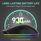 DAREU EM901X Wireless Gaming Mouse - Image 6
