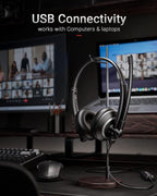 EH05-U Wired USB Headset with Noise Cancelling Microphone - Image 6