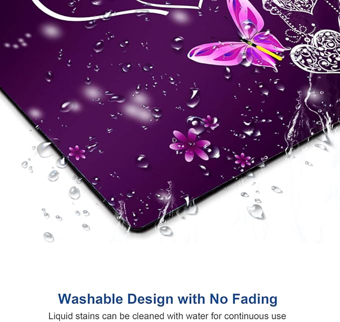 Mouse Pad, Premium-Textured Mouse Mat, Non-Slip Rubber Base Mousepad - Image 5