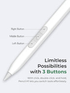 REDBEAN iPad Stylus Pen H1, 9 Shortcut Functions - Image 2