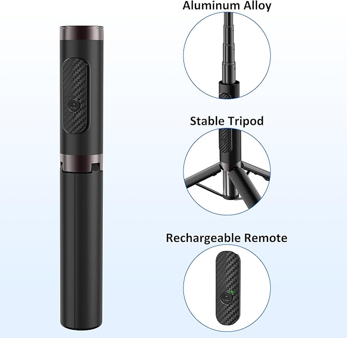 Selfie Stick Aluminum Alloy Selfie Stick Tripod - Image 8