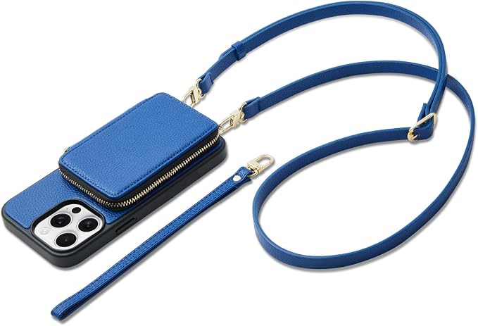 ZVE for iPhone 15 Pro Max Wallet Case, Card Holder Phone Purse for Women - Image 9
