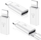 Temdan 4 Pack USB C to Lightning Adapter by Temdan