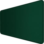 Gaming Mouse Pad with Stitched Edges, Durable Non-Slip Natural Rubber Base by Hsmienk