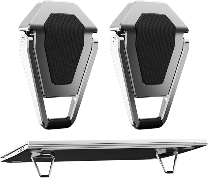 Portable Laptop Stand, Mini Aluminum Keyboard Riser, Foldable Cooling Pad by HYDOOD
