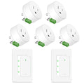 NineLeaf Zigbee Smart Outlet w Remote Control, Wireless Plug, Zigbee Hub by NineLeaf