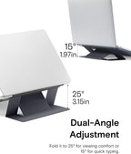 MOFT Laptop Stand for Desk, Adhesive MacBook Computer Stand - Image 5