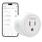 GHome Smart Plug Mini, WiFi Smart Outlet Plug Compatible by GhomeSmart
